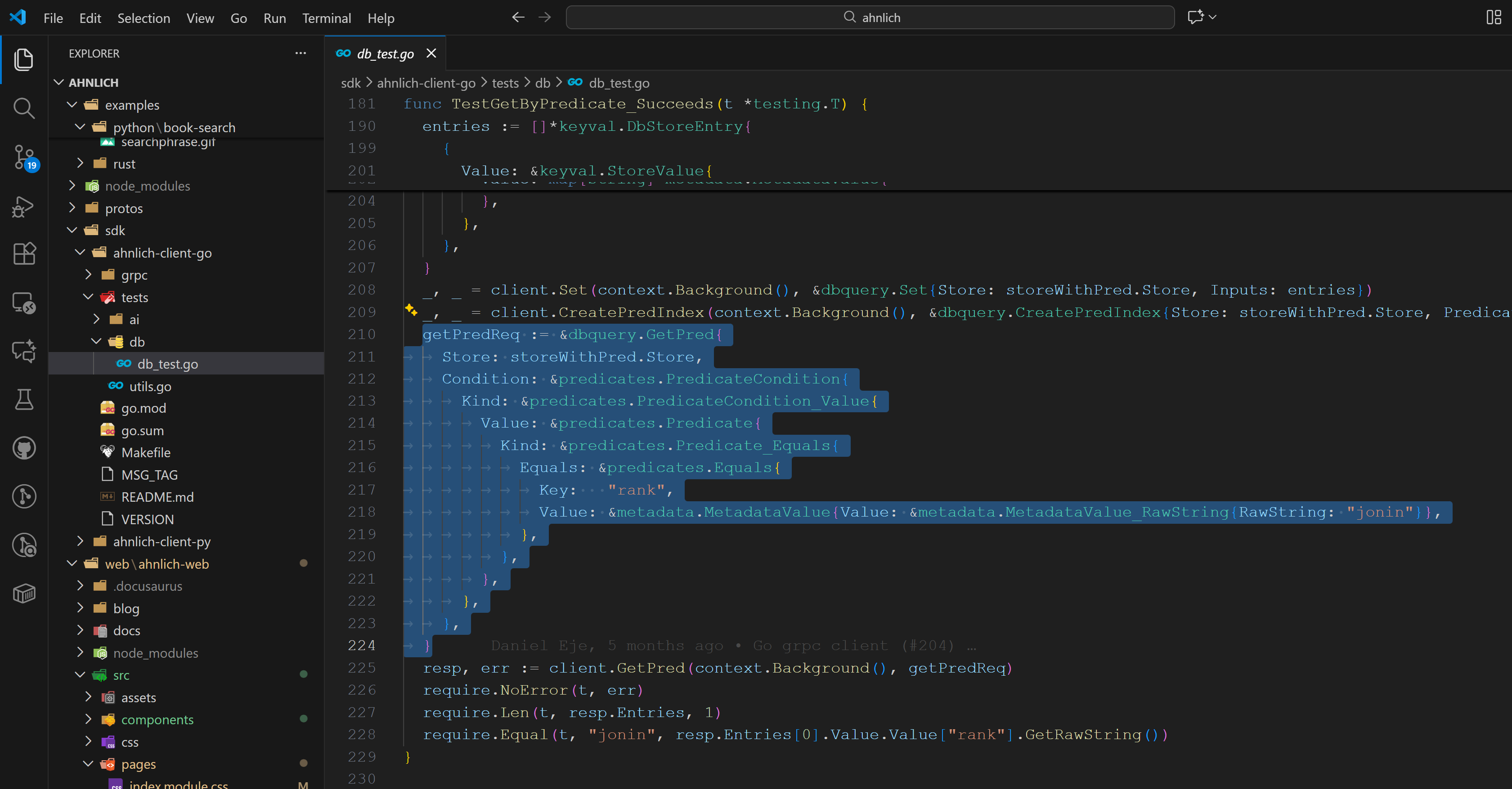 Example for Query by properties-0